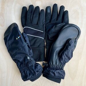 Smartwool Active Fleece Insulated Gloves + Smartloft Mitten (L)